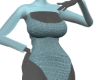 VF CLOUDY dress blue