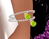 Silver Bracelet L& Apple