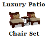 Luxury Patio Chair Set