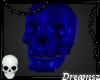 💀 Blue Glow Skull