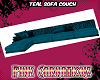 Teal Sofa Couch