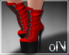 0I PL Red Boots