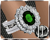 (JD)Emerald.Wed.Ring