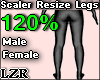 Scaler Legs M-F 120%