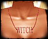 RED WITCH NECKLACE - F -