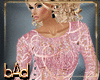 Karla Pink Rib. Sweater