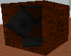 Black and Wood Box