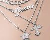 !!! silver necklace ☆
