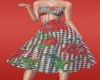 Tea Red Summer Skirt
