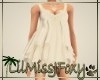 *J* Cream Flower Dress
