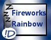 !D Fireworks Rainbow