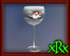Frosted Glass Santa
