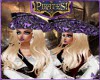 Pirate hat purple