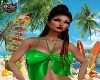 TROPICAL DENIM TOP V1