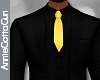 Black Suit ~ Lemon Tie
