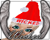 Wicked Santa Hat