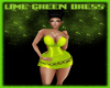 Lime Green Dress {XXL}