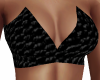 Black Scale Sporty Bra