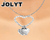 Necklaces heart silver
