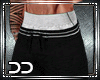 (D) Black Long Shorts