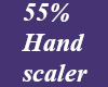 *M* 55% Hand scaler