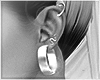 Z*Hoop+Snake Earrings S.