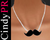 *CPR Mustache Necklace