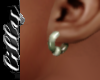 Steel earring L