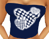 (LMG) Checker Hearts Top