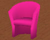 Pink cafe chair