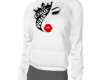 Cancer Queen Hoodie Wht