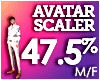 AVATAR SCALER 47.5%