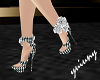 :yui:Rose Wh&Bl Shoes