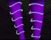 Ultra Violet Leg Beads