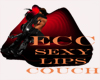 ECC Sewy Red Lip Couch