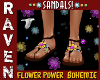 FLOWER POWER SANDALS!