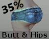 Butt Hips Scale 35%