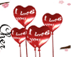 st valentine love ballon
