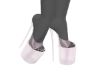 EU Clear Pink Heel