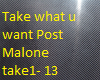 what u want Post Malone