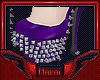 м| Purple Spiked Heels