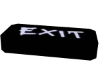 Exit Sign - Black