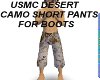 USMC desert short pants
