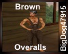 [BD] Brown Overalls