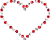 Heart-sticker glitter