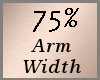 Arm Scaler 75% F