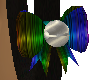 rainbow tail bow