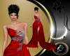 Cristal Red Gown