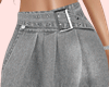 E* Gray Denim Skirt