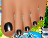 (A) Black Nails